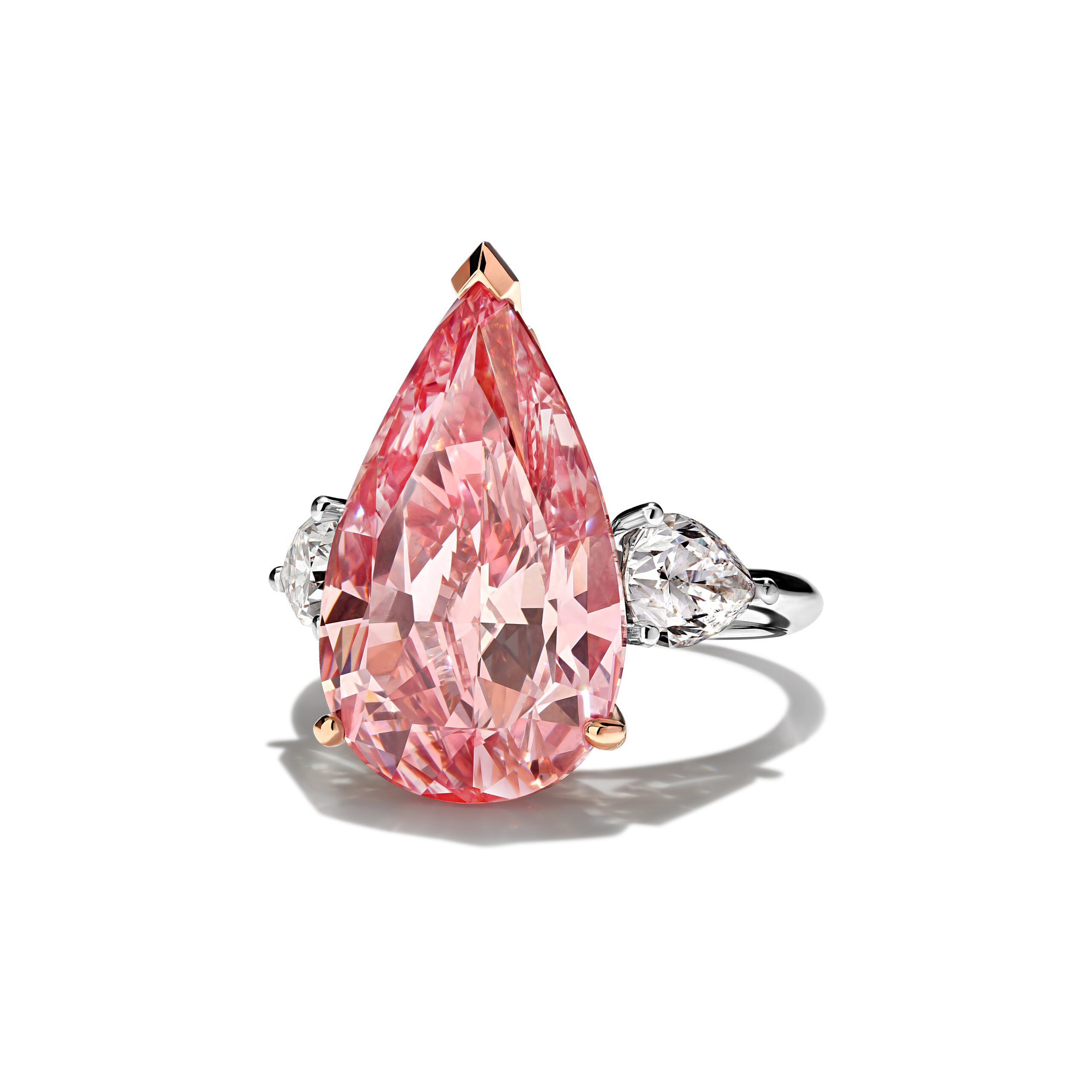 Pink Diamond ring 10 ct #2