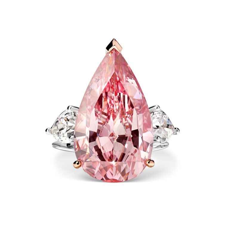 Pink Diamond ring 10 ct