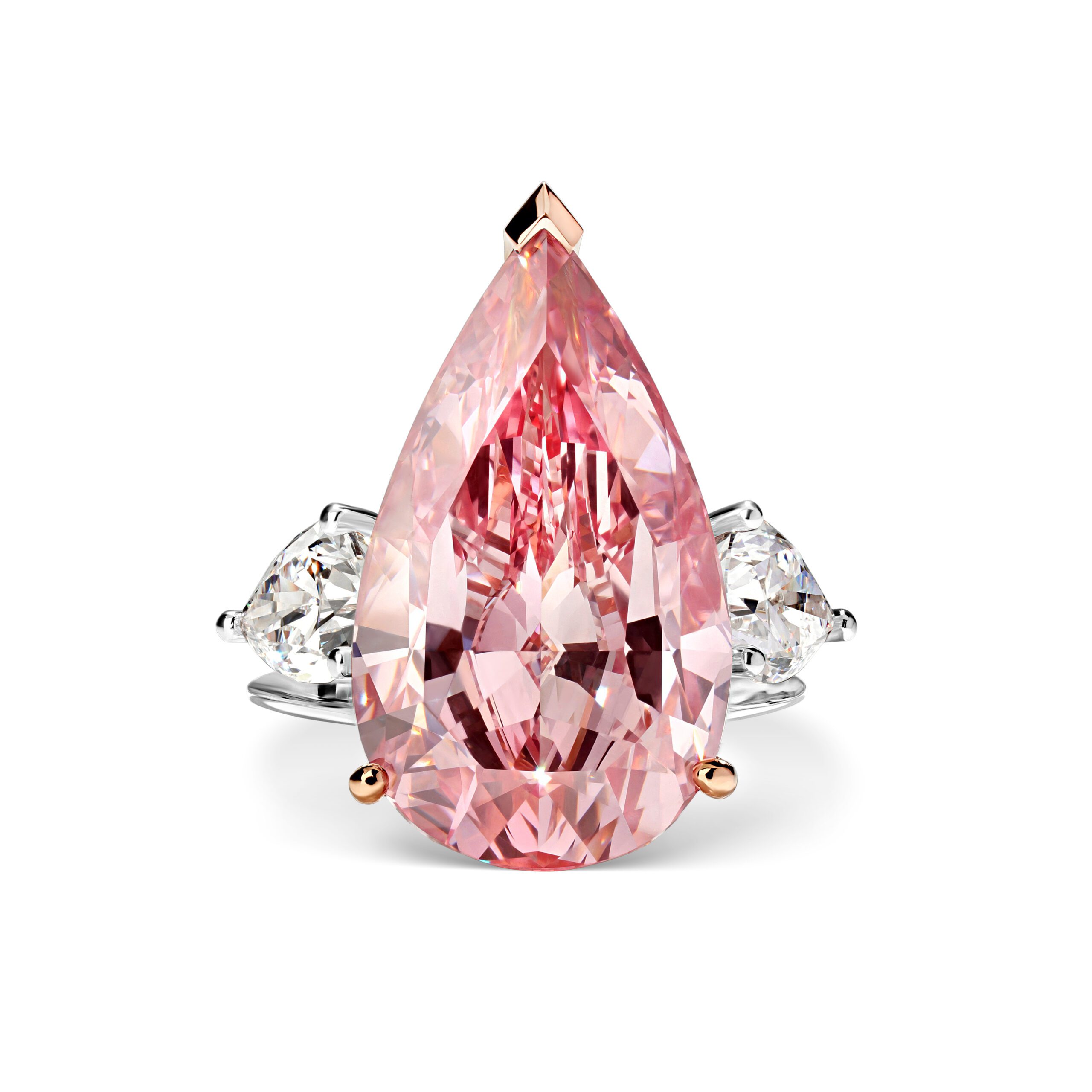 Pink Diamond ring 10 ct #1