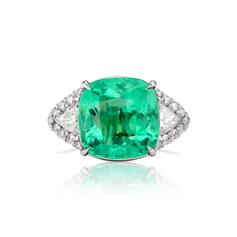 Emerald ring 14.02 ct