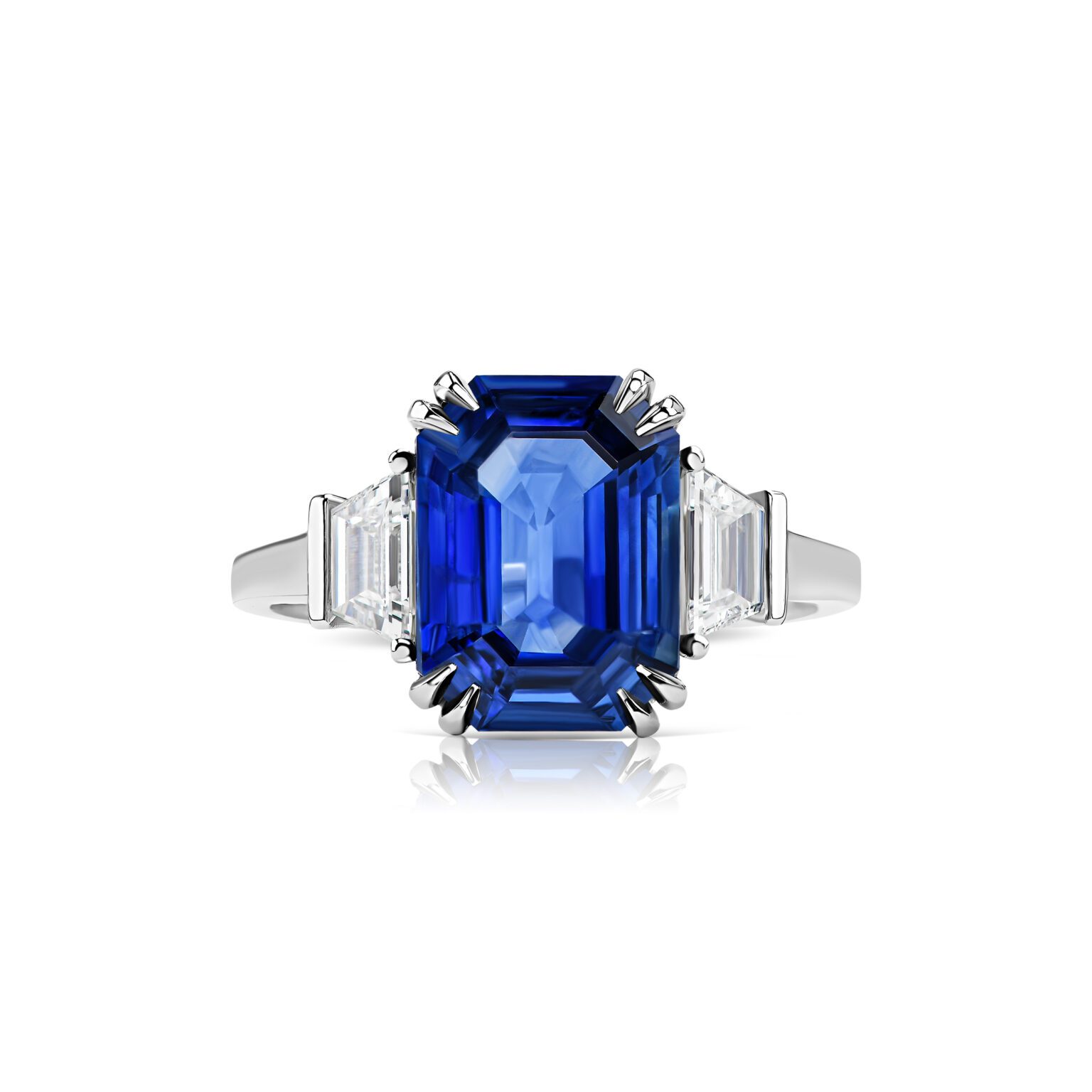 Sapphire ring 4.14 ct