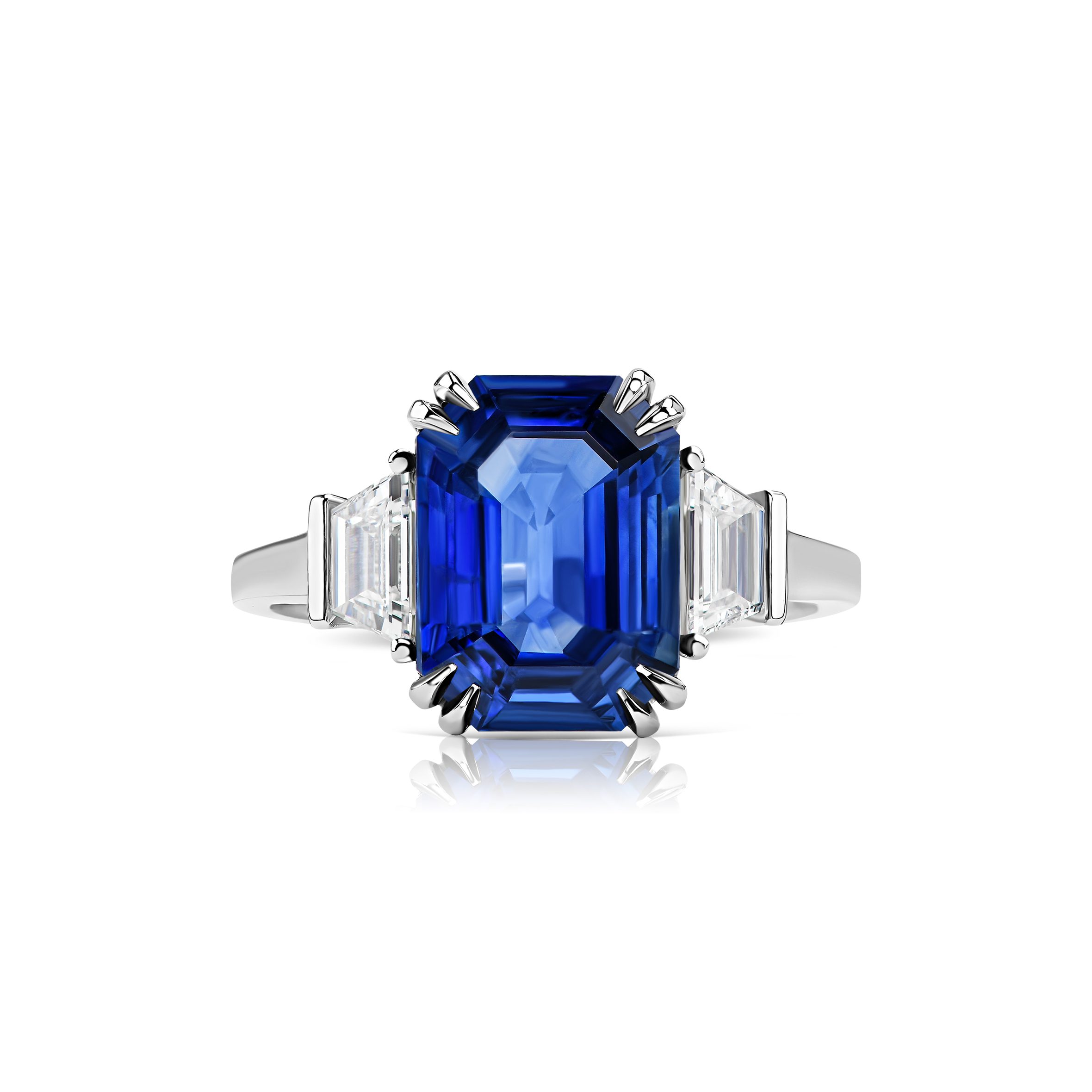 Sapphire ring 4.14 ct #1