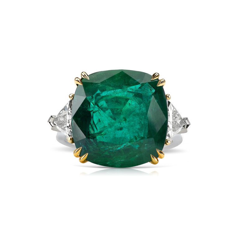 Emerald ring 14.66 ct