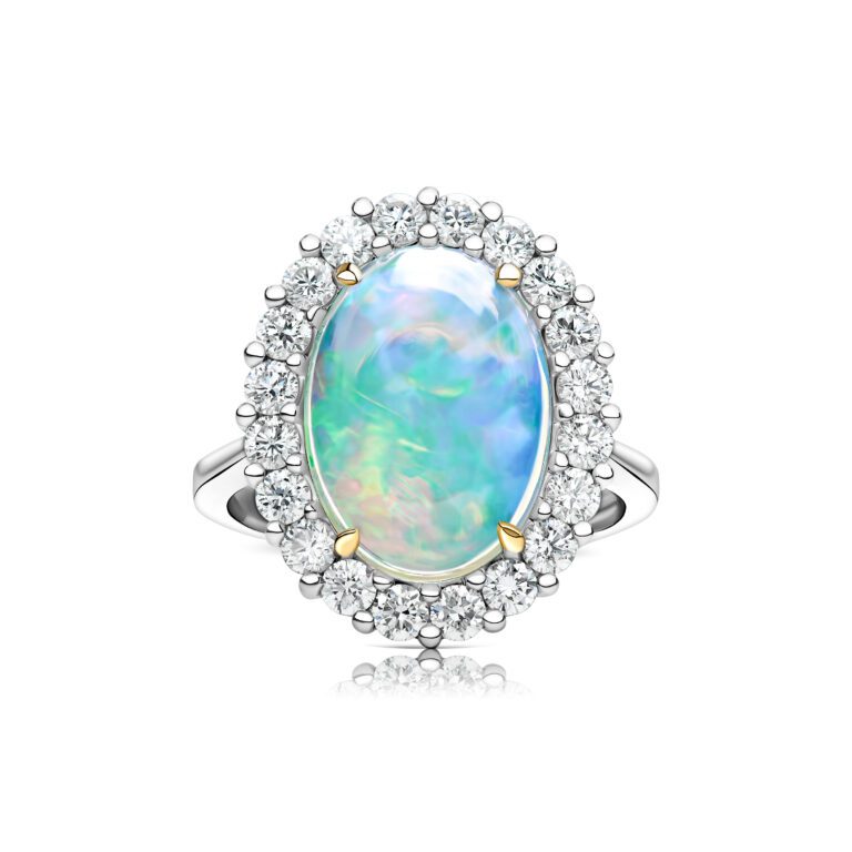 Opal ring 3.98 ct