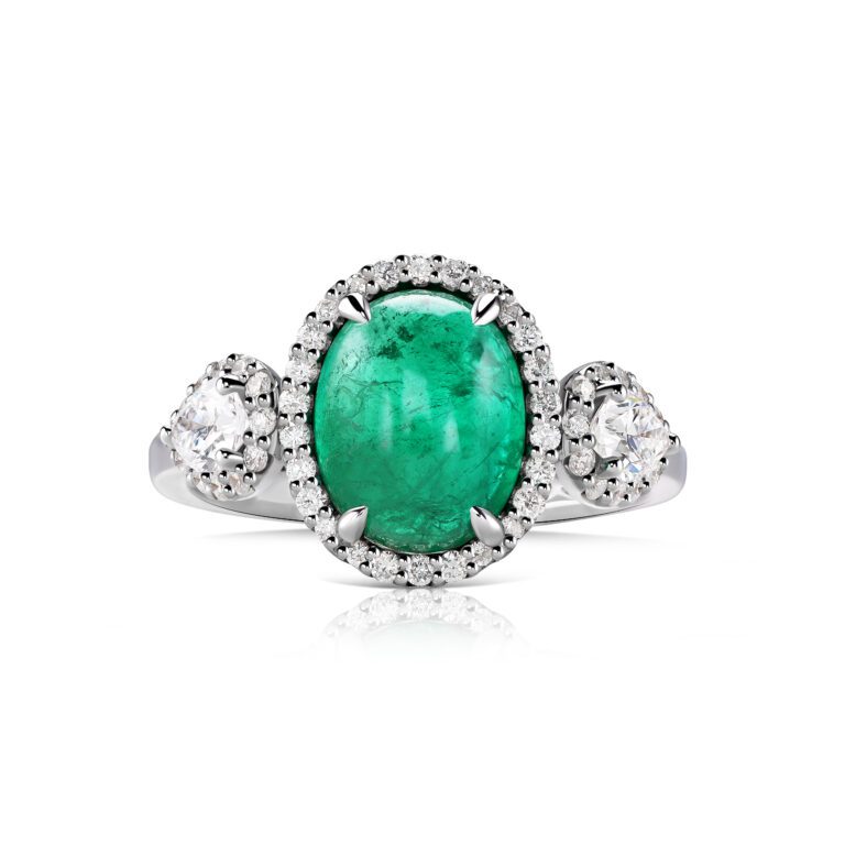 Emerald ring 2.19 ct