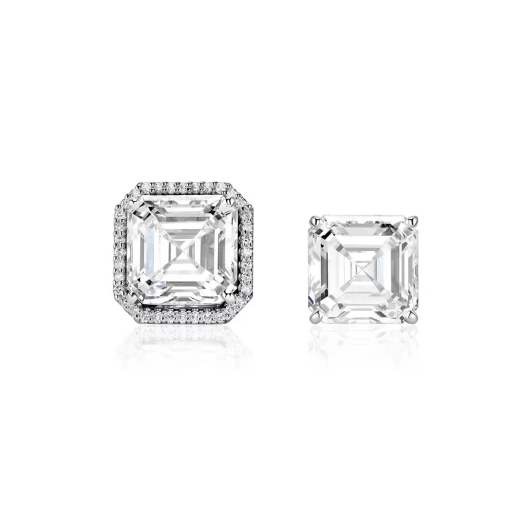 Diamond transformers stud earrings 10.26 ct