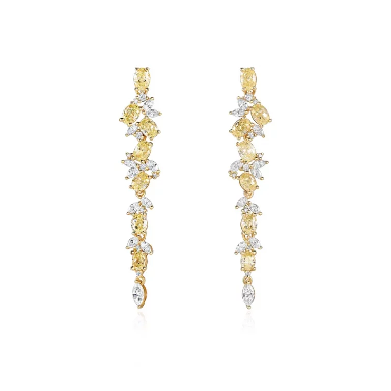 Diamond earrings 4.47 ct #1
