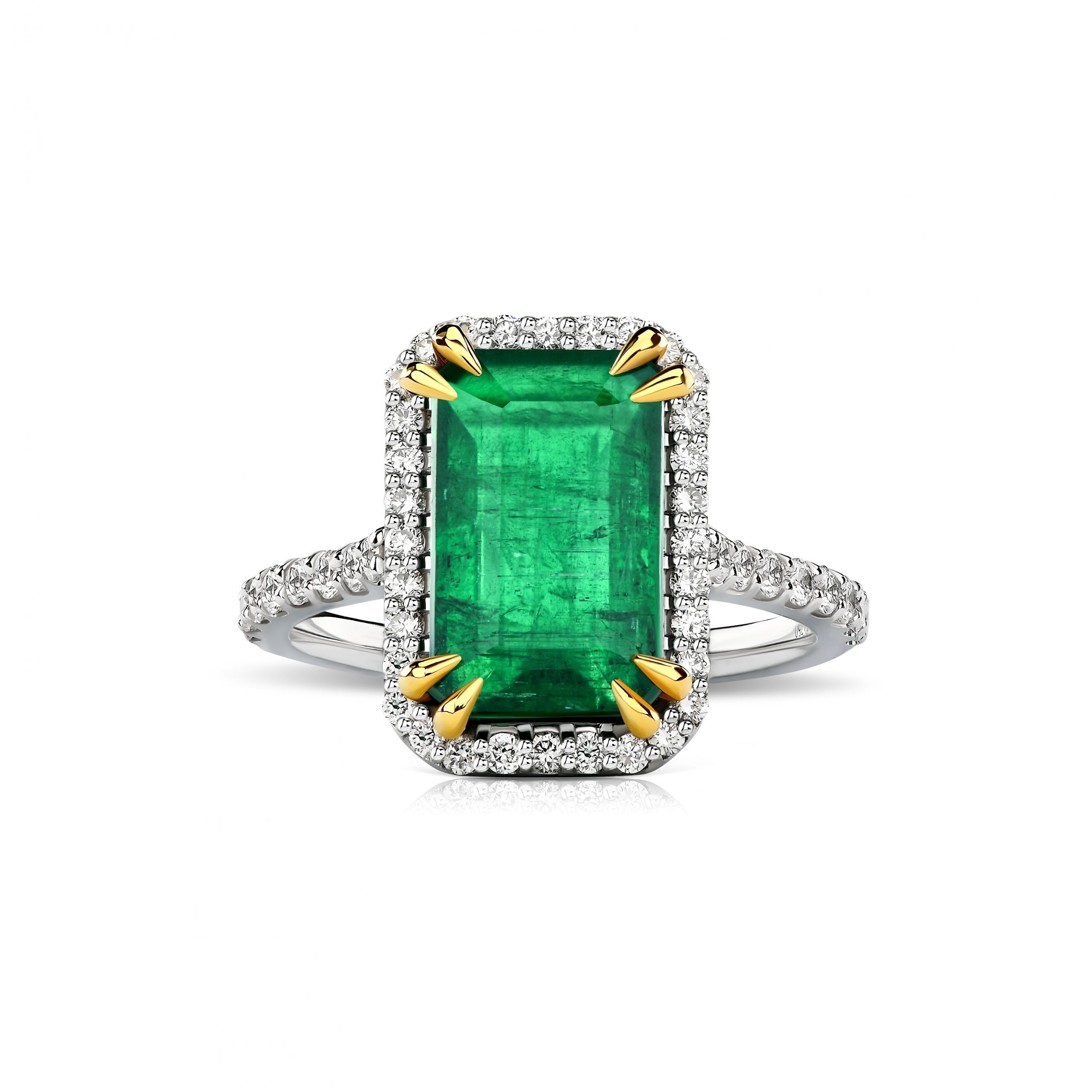 Emerald ring 4.52 ct #1