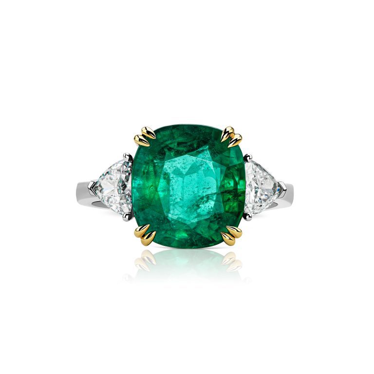 Emerald ring 8.19 ct #1