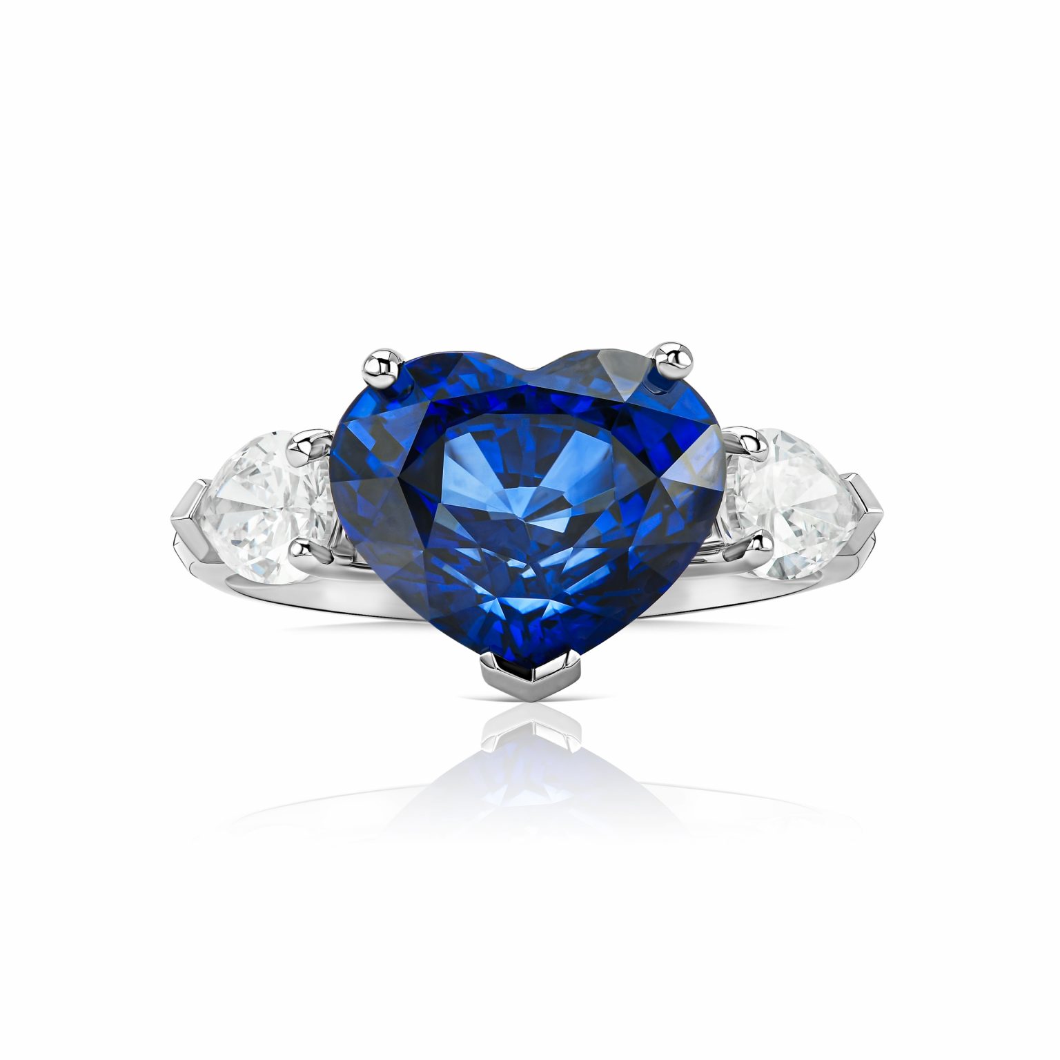 Sapphire ring 5.81 ct