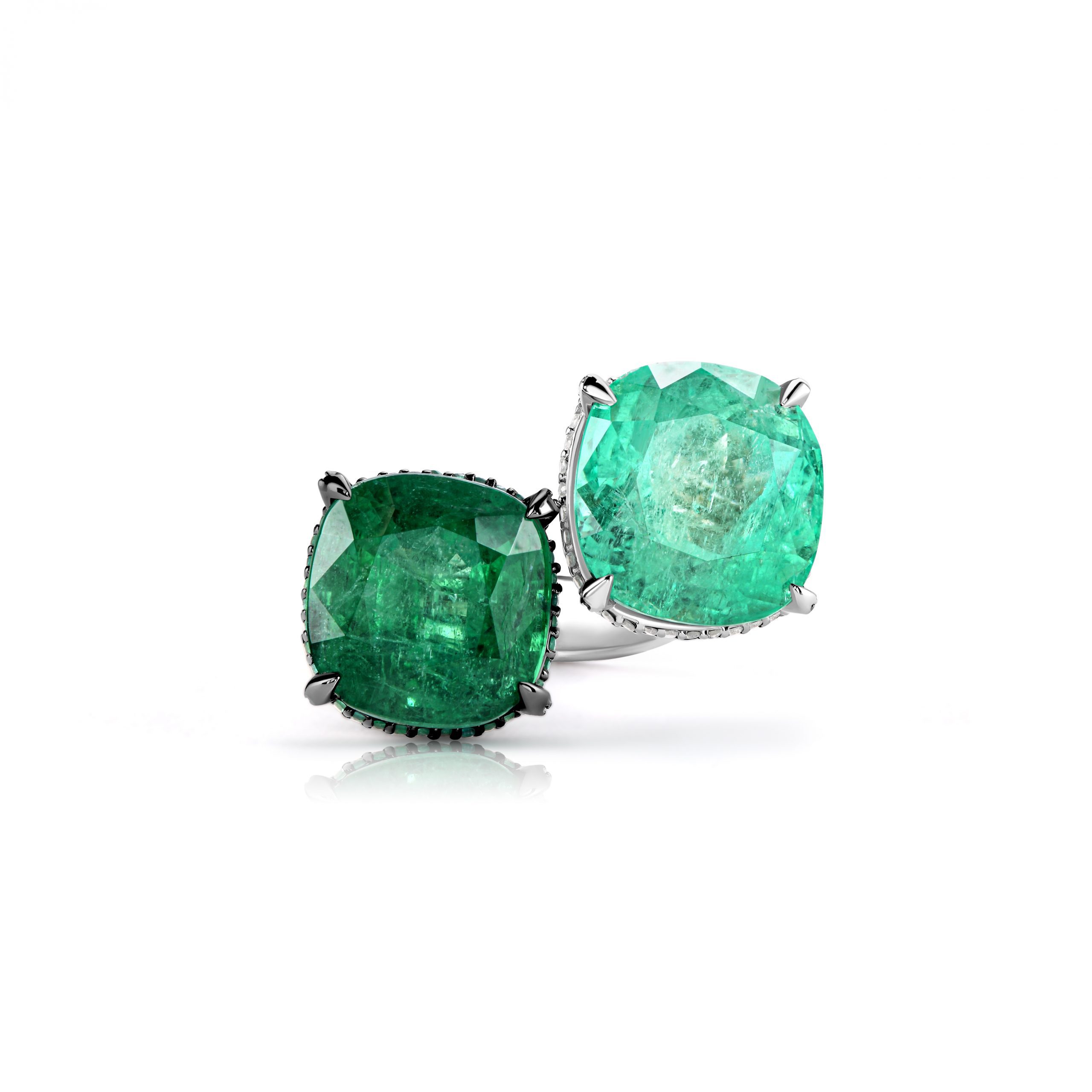 Emerald rings 21.12 ct #2