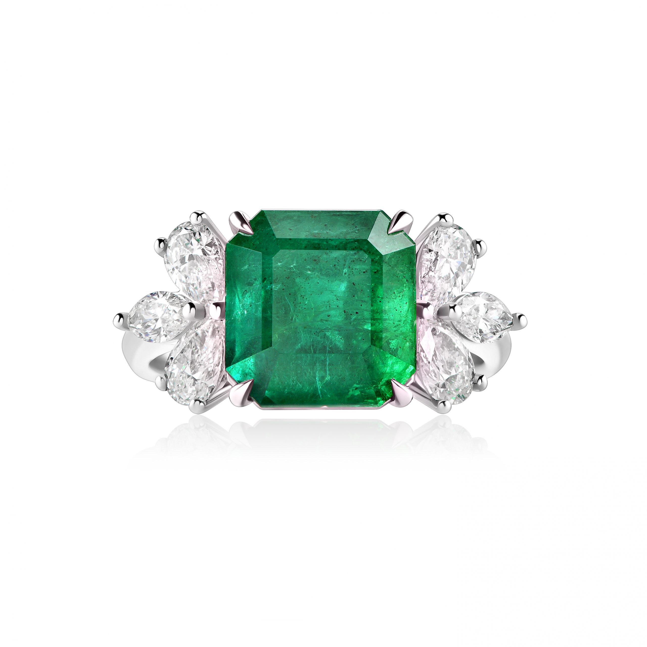 Emerald ring 5.06 ct #1
