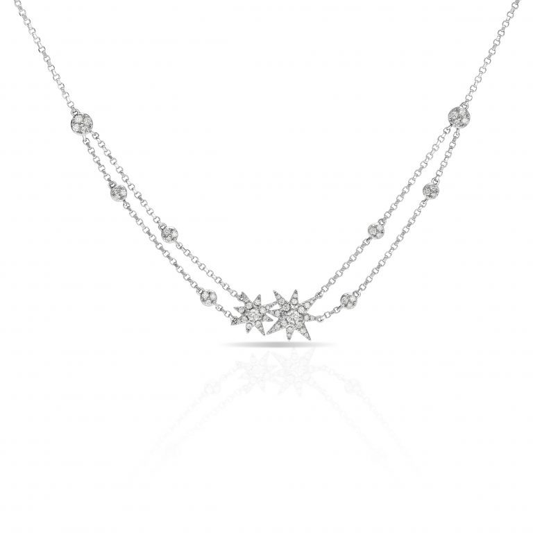 Diamond necklace 0.712 ct #1