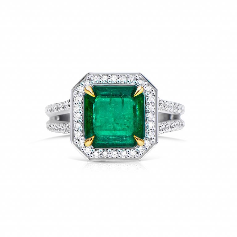 Emerald ring 3.19 ct #1