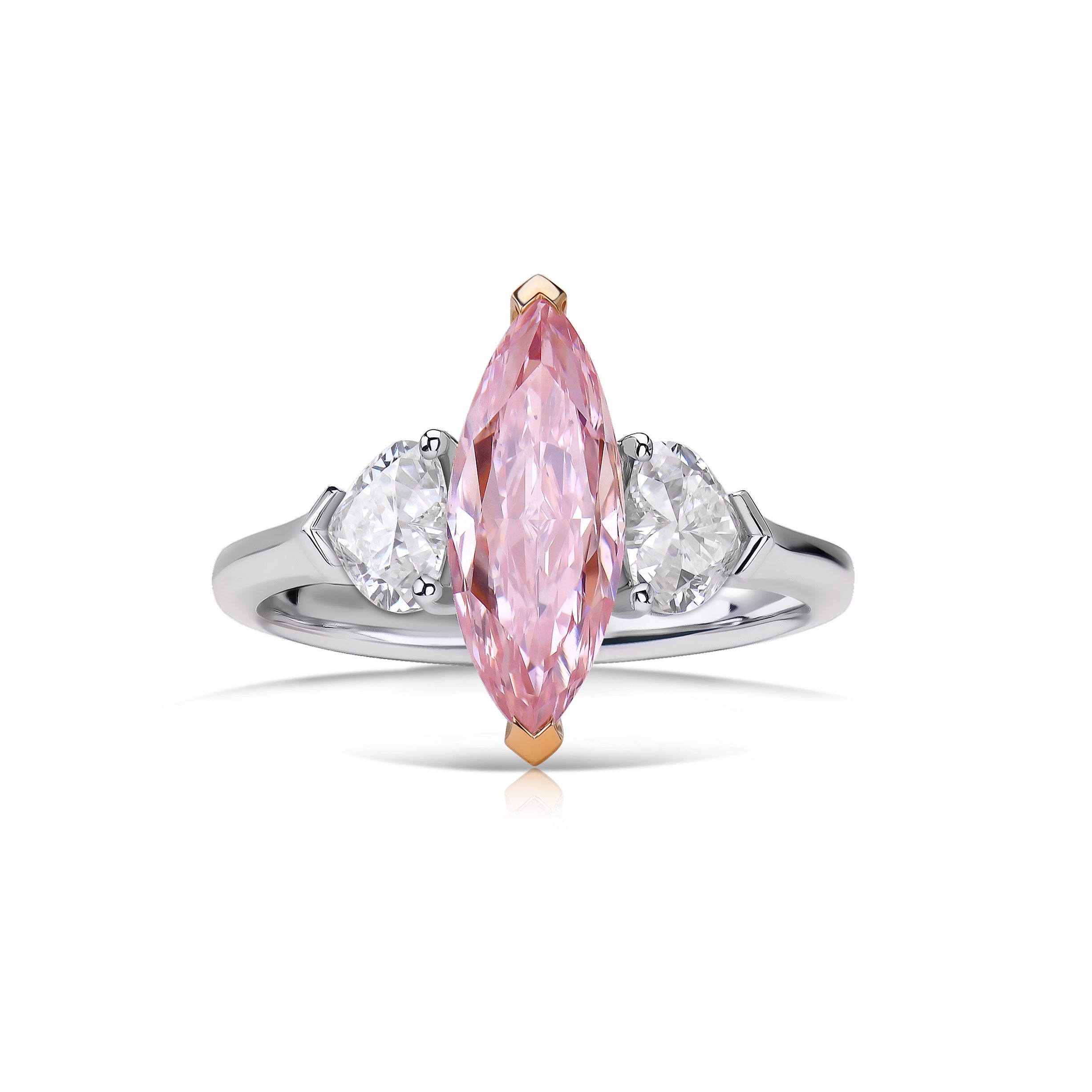 Pink diamond ring 2.11 сt #1
