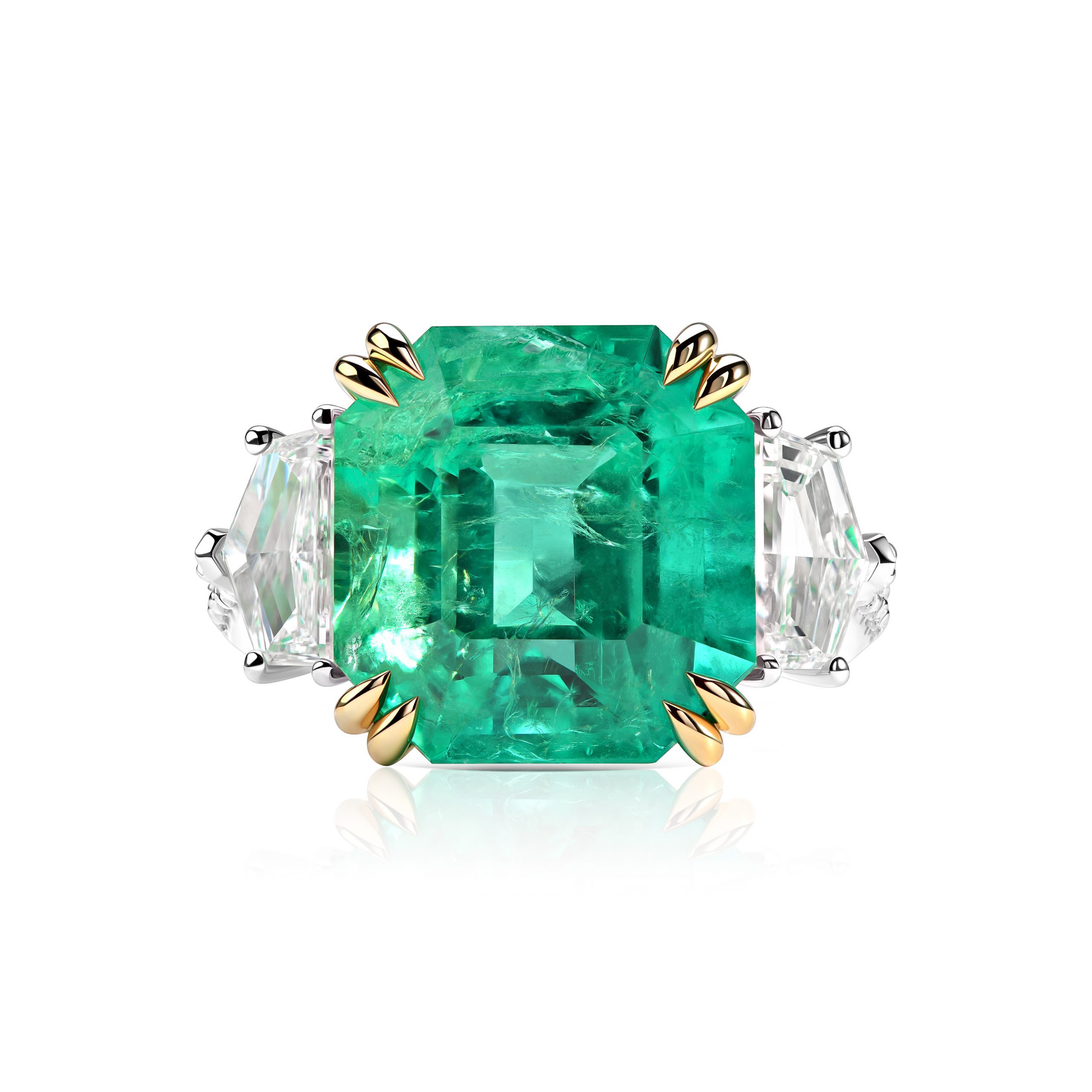 Emerald ring 8.82 ct #1