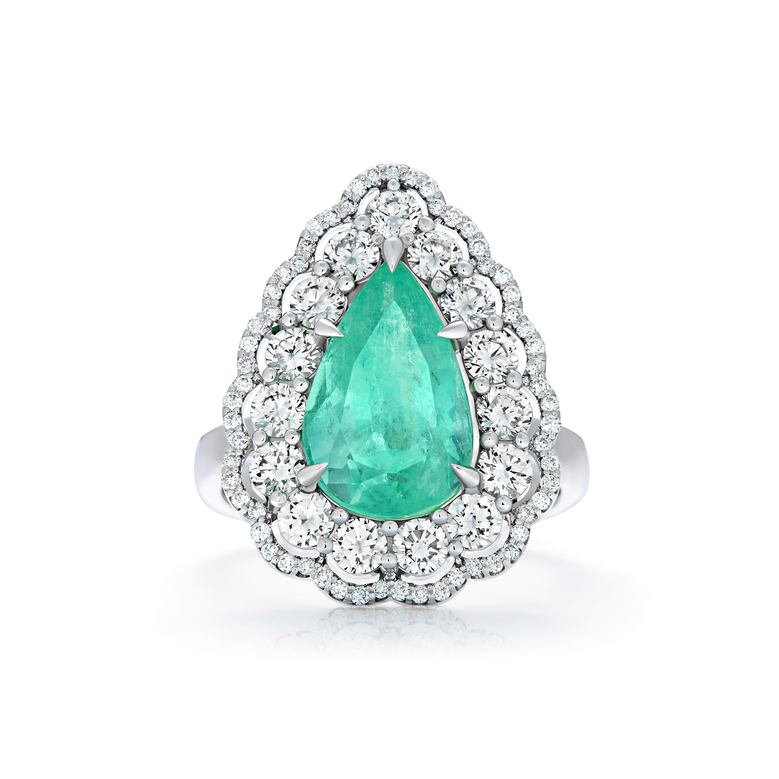 Emerald ring 4.88 ct #1