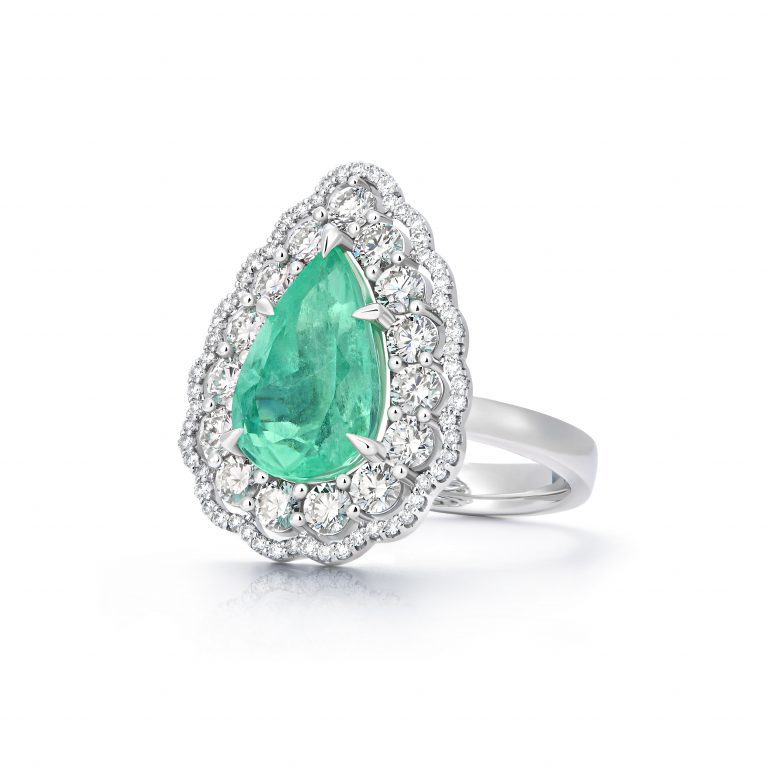 Emerald ring 4.88 ct #2