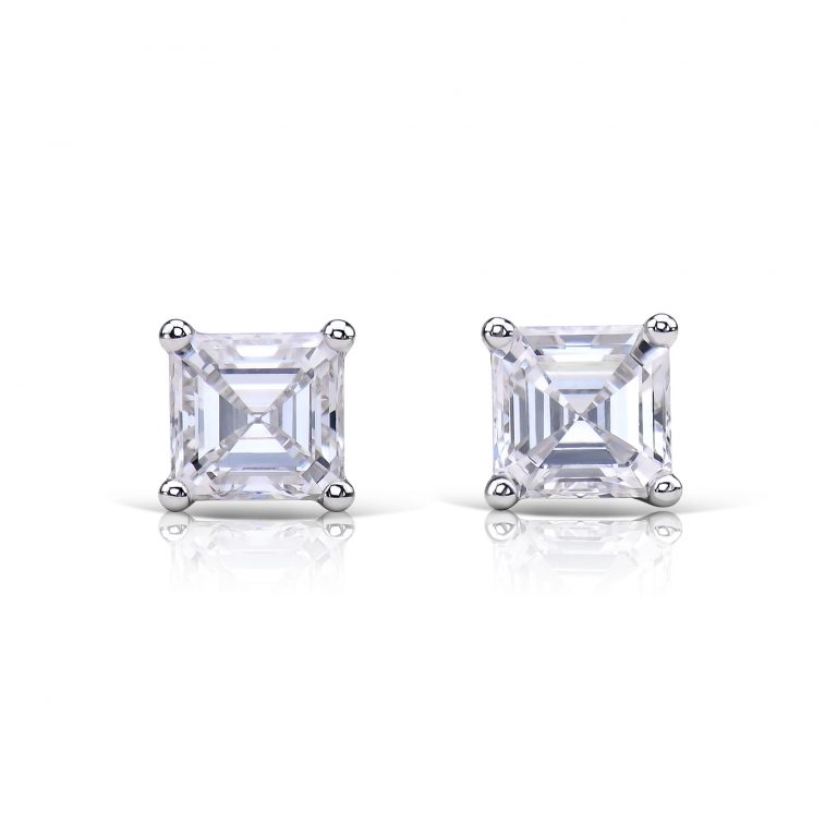 Stud earrings with 0.5 ct Diamonds #1