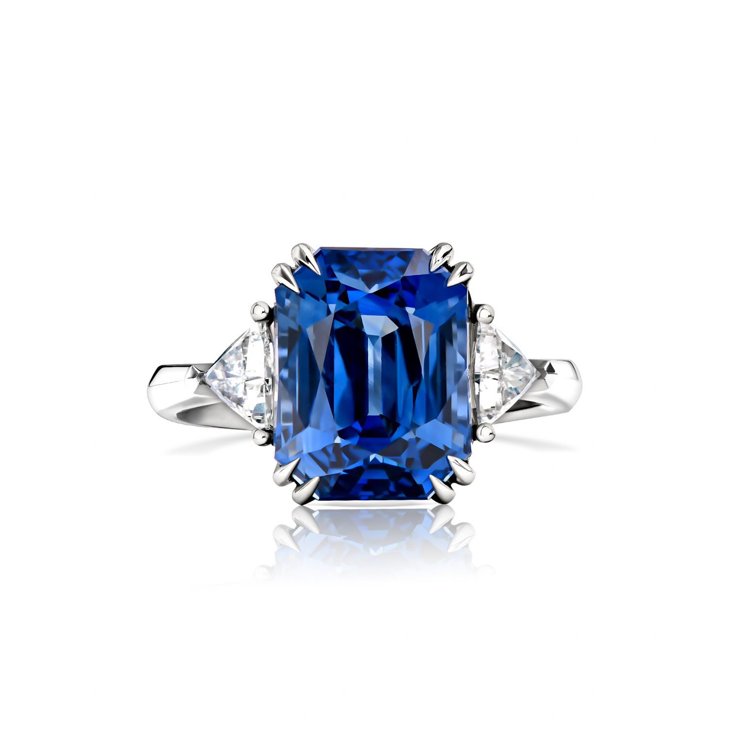 Sapphire ring 7.78 ct