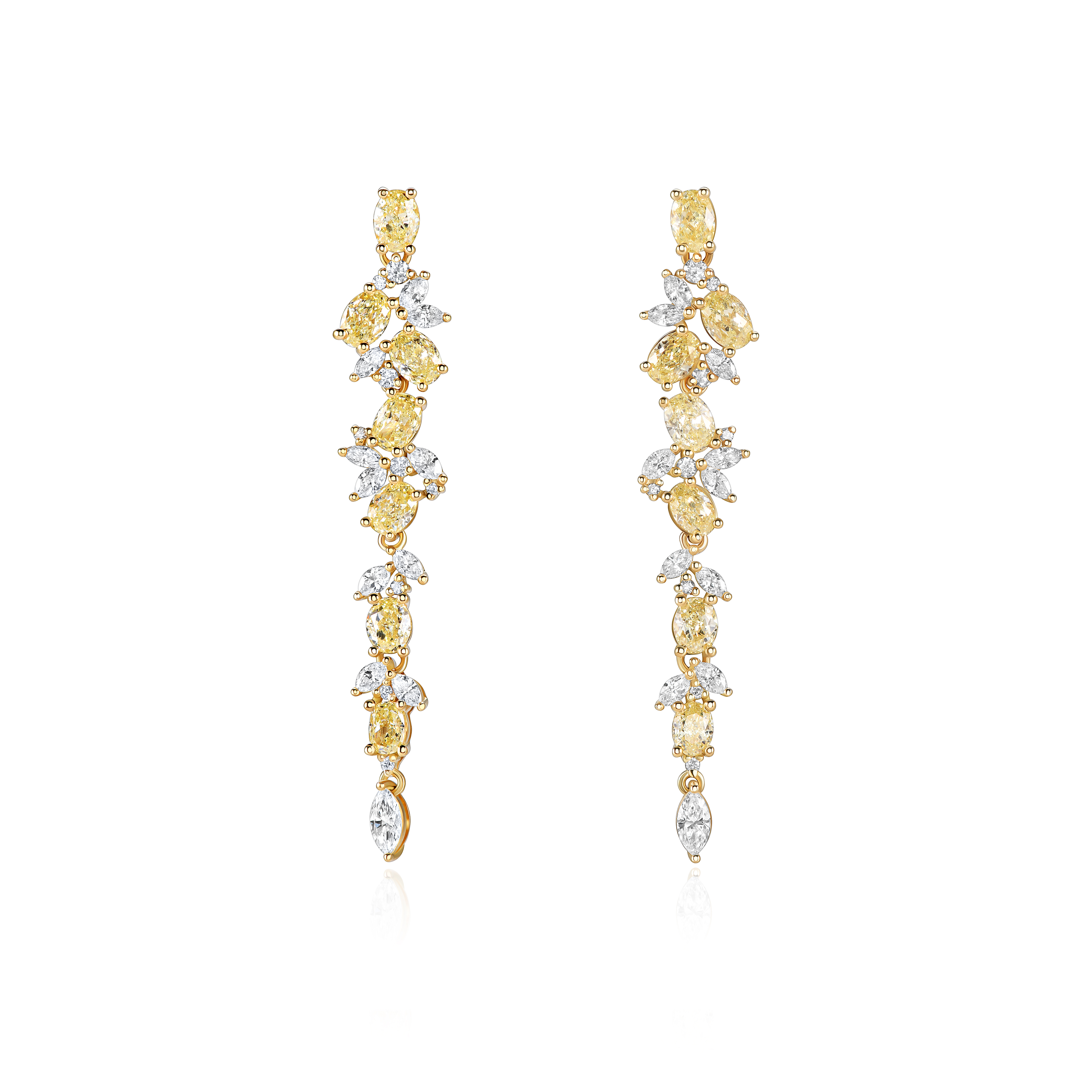 Diamond earrings 4.63 ct #1