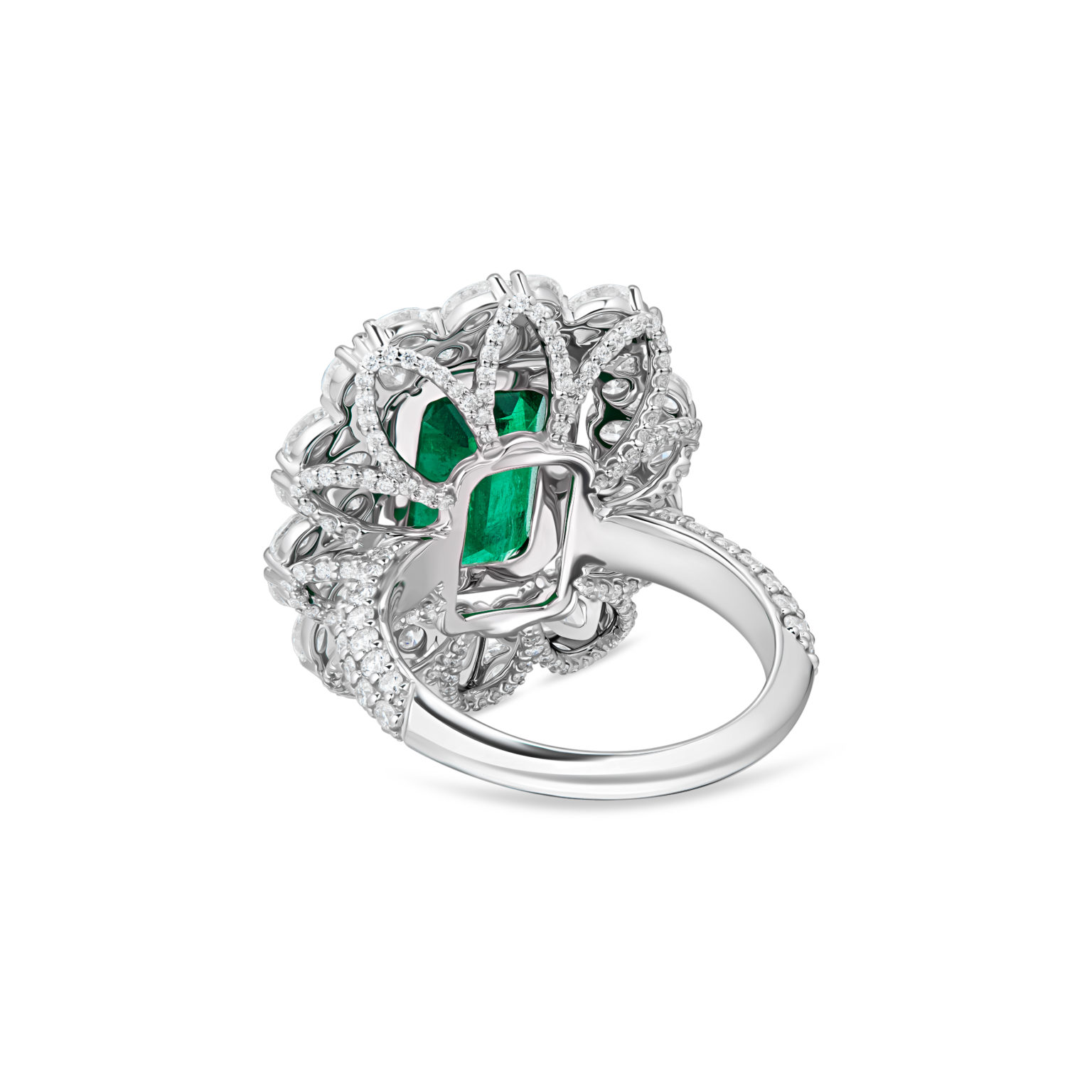 Verdant Elegance Emerald Ring
