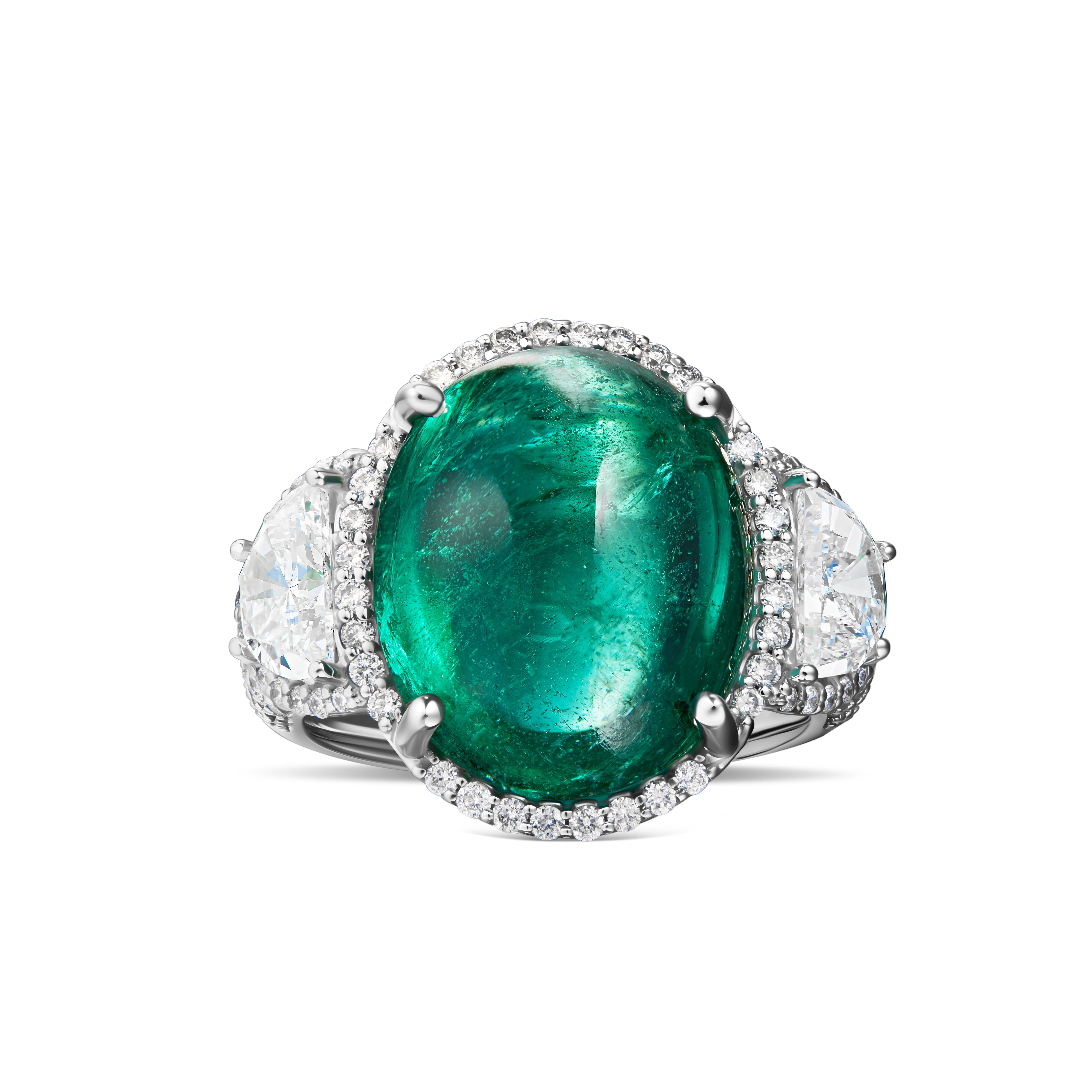 Oval Emerald Ring #1