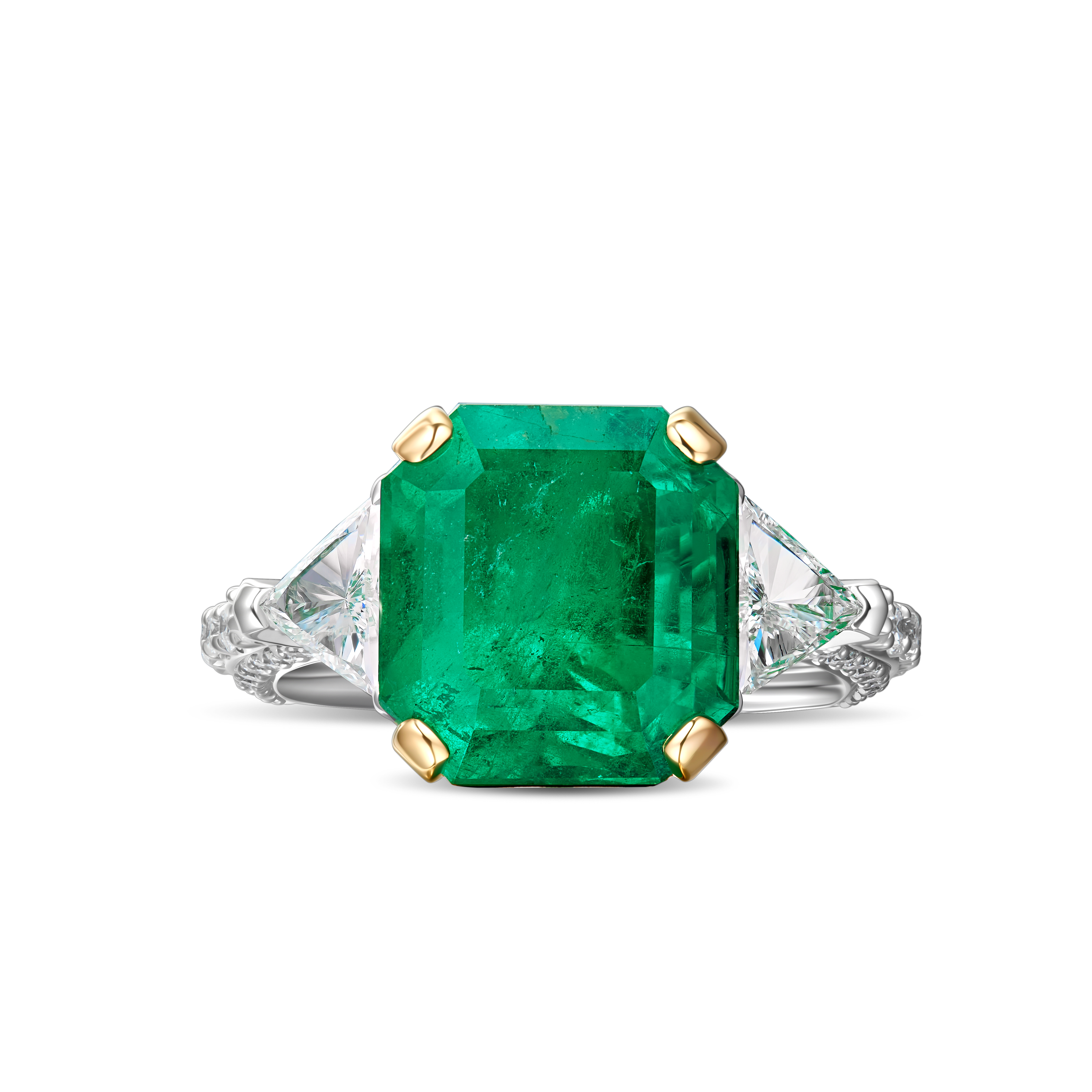 Octagon Emerald Ring #1